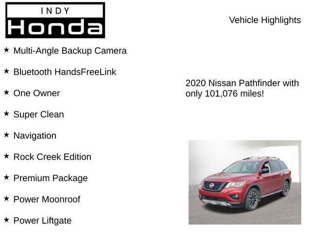 2020 Nissan Pathfinder SL