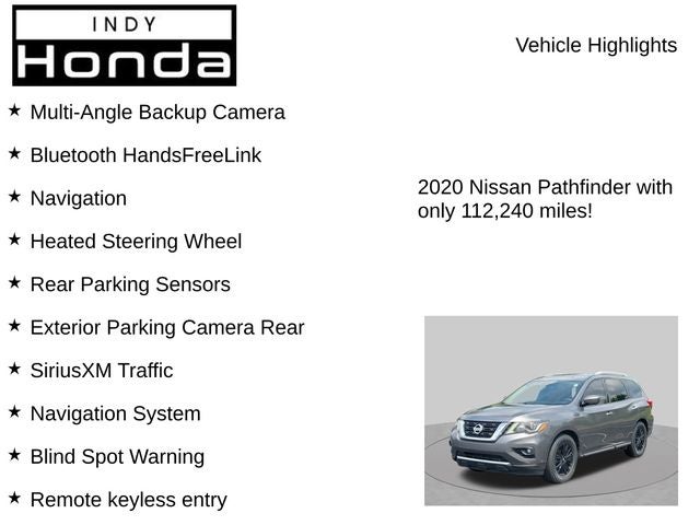 2020 Nissan Pathfinder SL