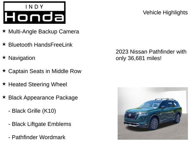 2023 Nissan Pathfinder SL
