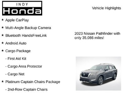 2023 Nissan Pathfinder Platinum