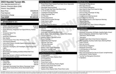 2023 Hyundai Tucson SEL