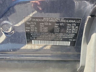 2017 Hyundai Santa Fe Sport 2.4 Base
