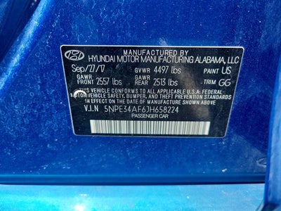 2018 Hyundai Sonata SEL