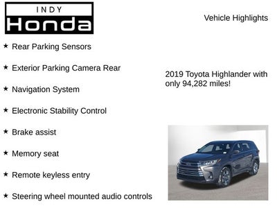 2019 Toyota Highlander Limited