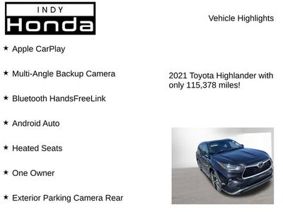 2021 Toyota Highlander XLE