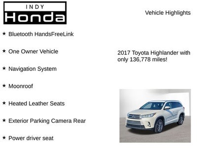 2017 Toyota Highlander XLE