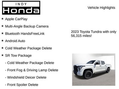 2023 Toyota Tundra SR