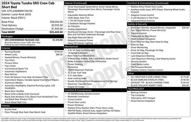 2024 Toyota Tundra SR5