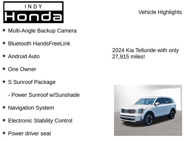 2024 Kia Telluride S