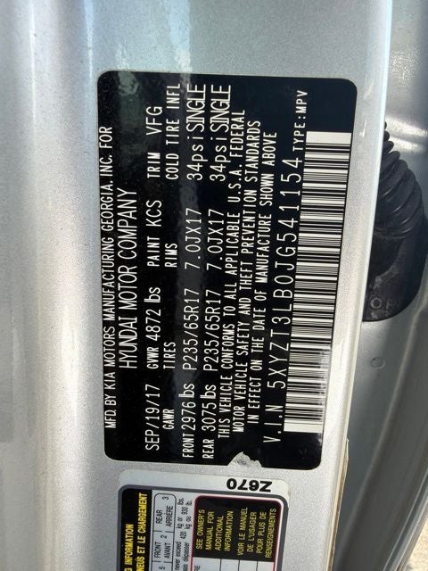 2018 Hyundai Santa Fe Sport 2.4 Base