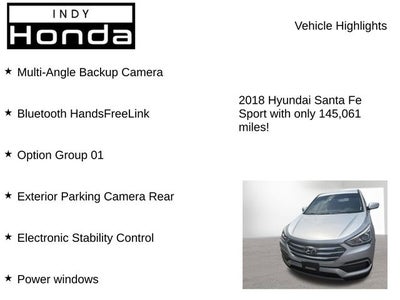 2018 Hyundai Santa Fe Sport 2.4 Base