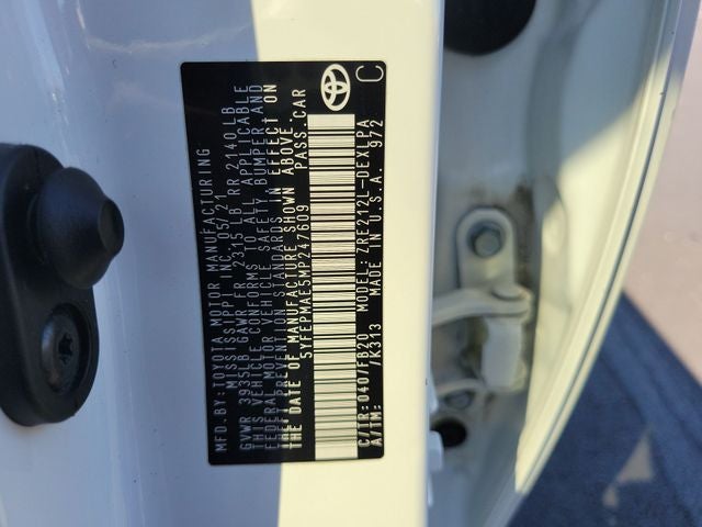 2021 Toyota Corolla LE