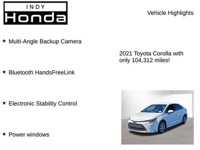 2021 Toyota Corolla LE