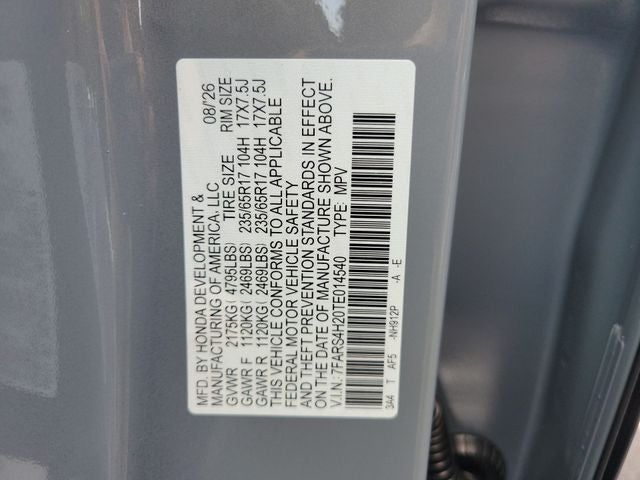 2026 Honda CR-V LX