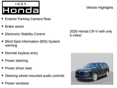 2026 Honda CR-V EX