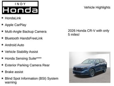 2026 Honda CR-V EX-L