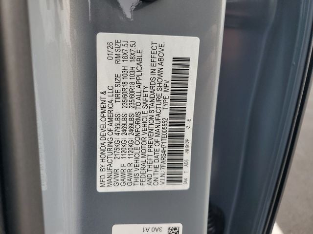 2026 Honda CR-V EX-L