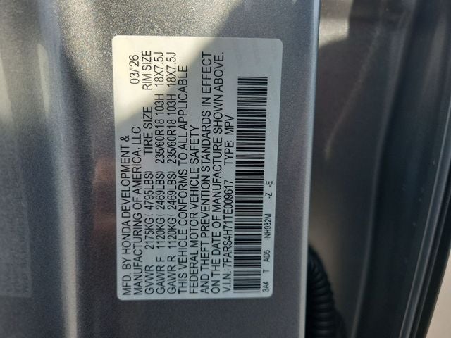 2026 Honda CR-V EX-L