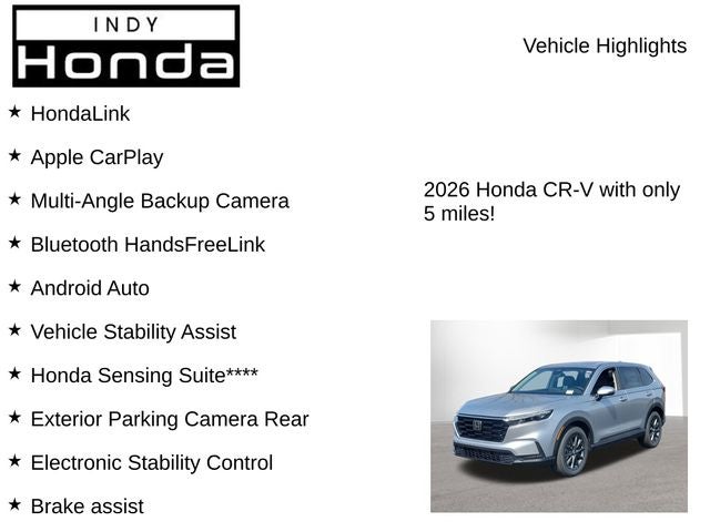 2026 Honda CR-V EX-L