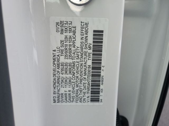 2026 Honda CR-V EX-L