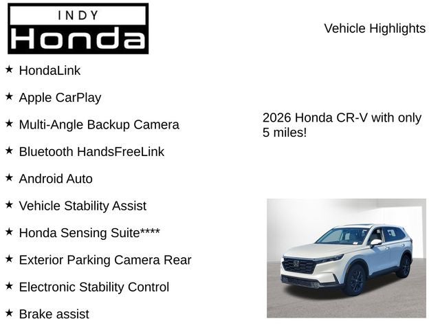 2026 Honda CR-V EX-L