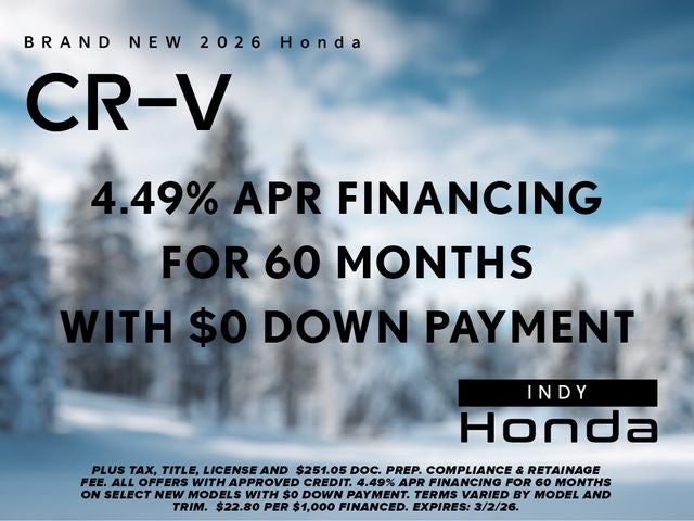 2026 Honda CR-V EX-L