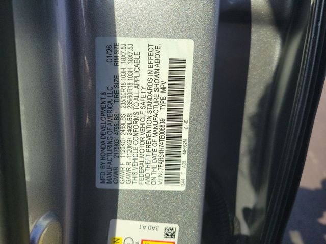 2026 Honda CR-V EX-L