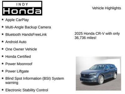 2025 Honda CR-V EX-L