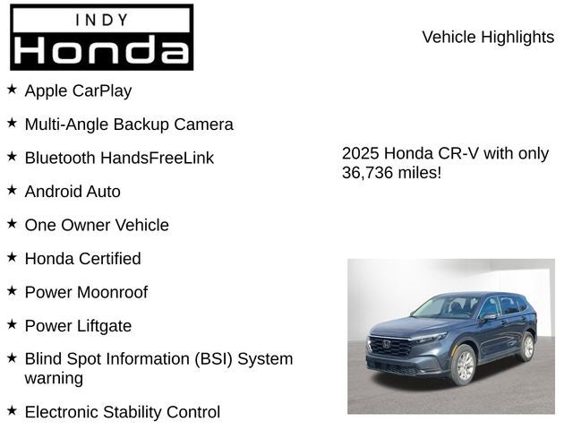 2025 Honda CR-V EX-L
