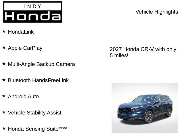 2027 Honda CR-V EX-L