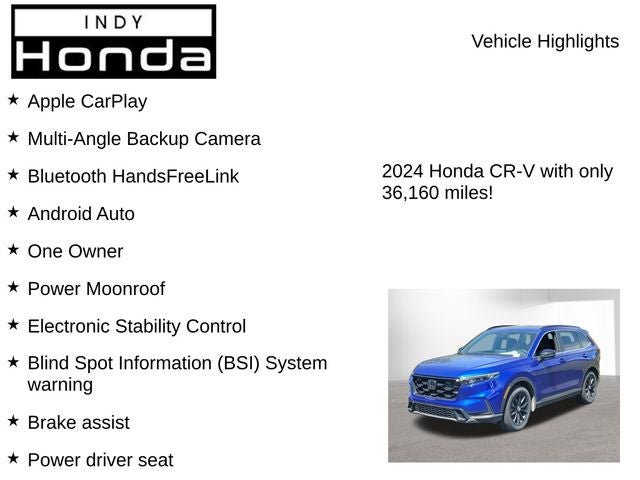 2024 Honda CR-V Hybrid Sport