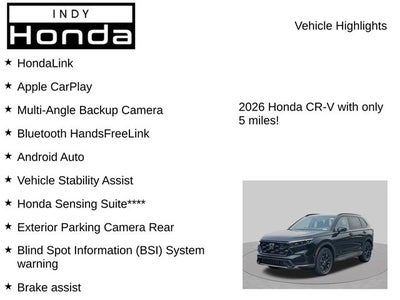 2026 Honda CR-V Hybrid Sport