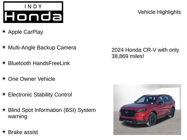 2024 Honda CR-V Hybrid Sport