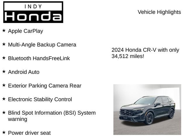 2024 Honda CR-V Hybrid Sport