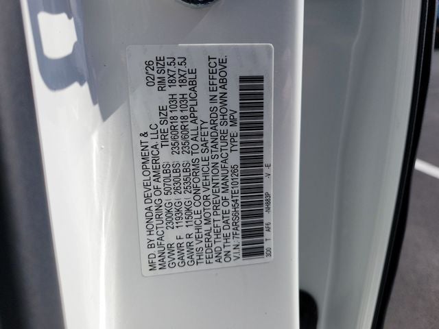 2026 Honda CR-V Hybrid Sport