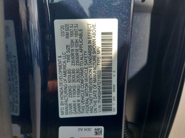 2026 Honda CR-V Hybrid Sport