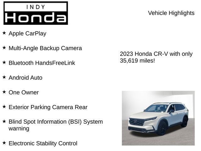 2023 Honda CR-V Hybrid Sport