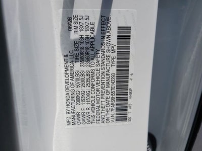 2026 Honda CR-V Hybrid Sport