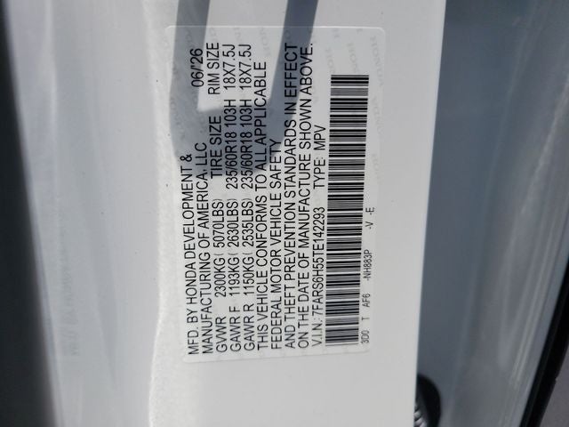 2026 Honda CR-V Hybrid Sport