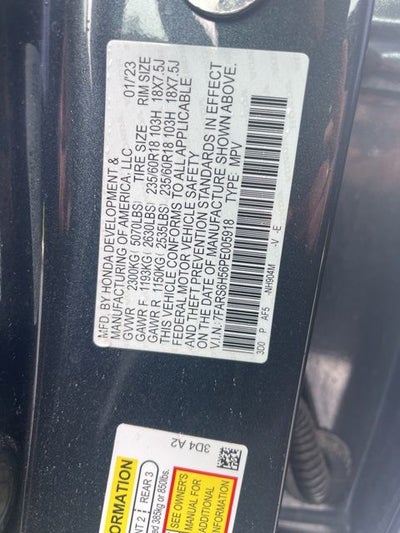 2023 Honda CR-V Hybrid Sport
