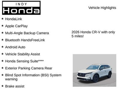 2026 Honda CR-V Hybrid Sport