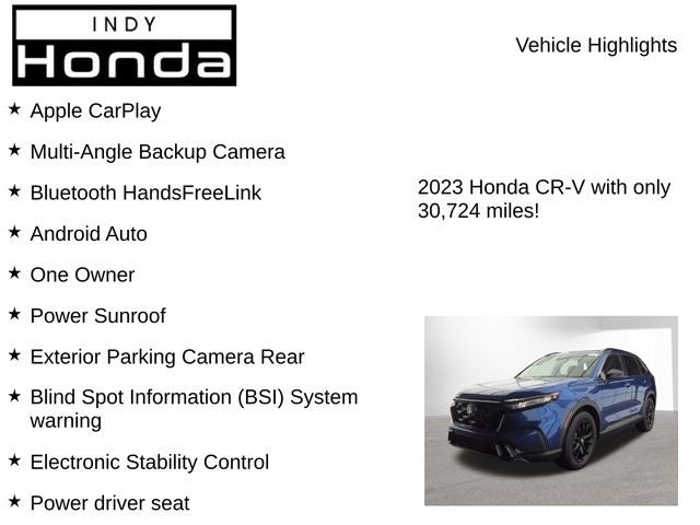 2023 Honda CR-V Hybrid Sport