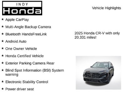 2025 Honda CR-V Hybrid Sport