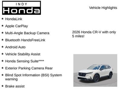 2026 Honda CR-V Hybrid Sport