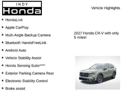 2027 Honda CR-V Hybrid TrailSport