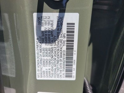 2026 Honda CR-V Hybrid TrailSport