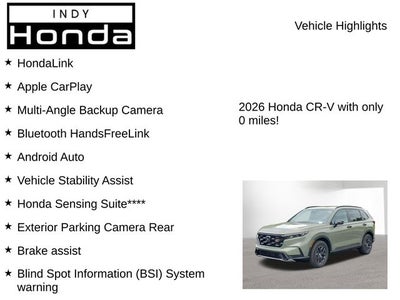 2026 Honda CR-V Hybrid TrailSport
