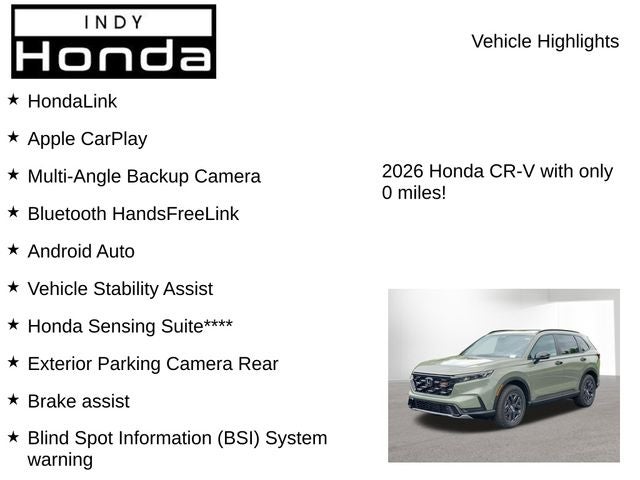 2026 Honda CR-V Hybrid TrailSport