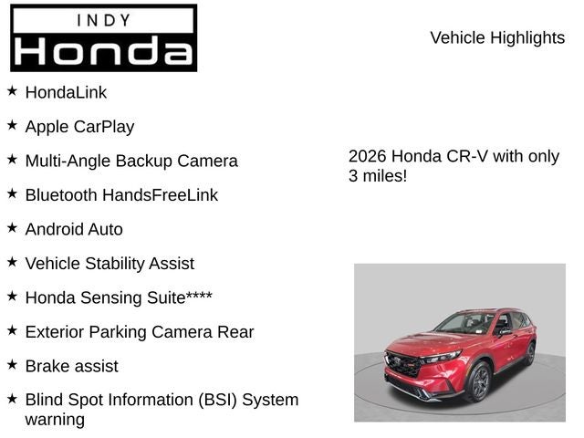2026 Honda CR-V Hybrid TrailSport