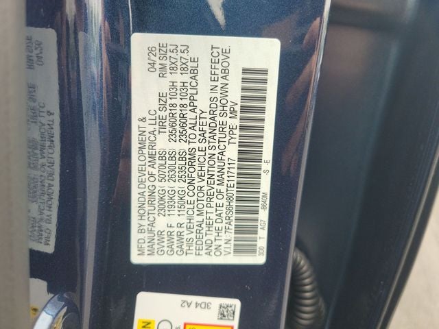 2026 Honda CR-V Hybrid Sport-L